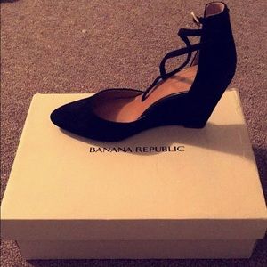 Banana Republic Betsie Strap Wedge