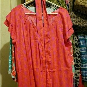 Bright Size XL Preppy Work Dress - New With Tags