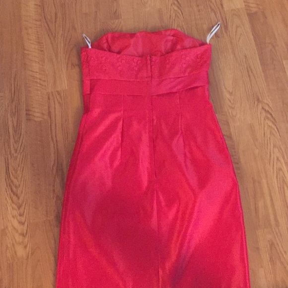 Stunning bright red Jessica McClintock dress - Picture 4 of 4