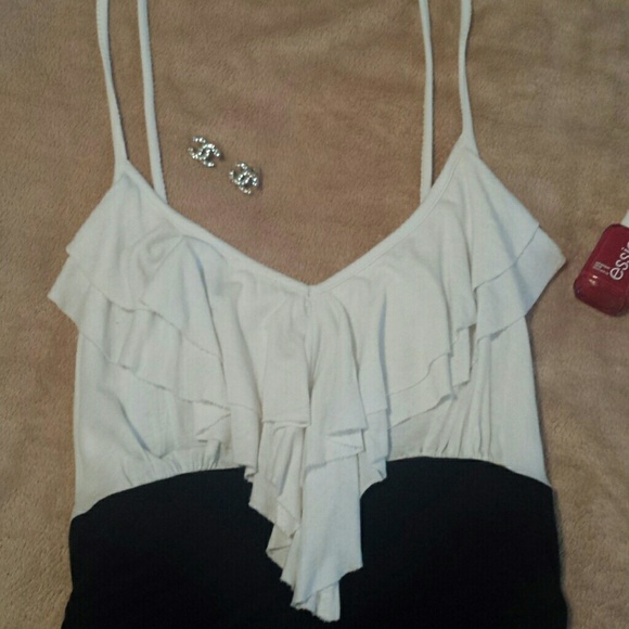 DONATED* & White Party Dress - Picture 2 of 3