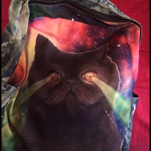 Cat backpack from journeys