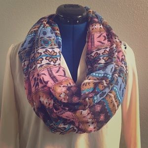 Stylish Infinity Scarf- Handmade design