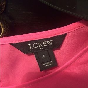Adorable pink J Crew long sleeve blouse!