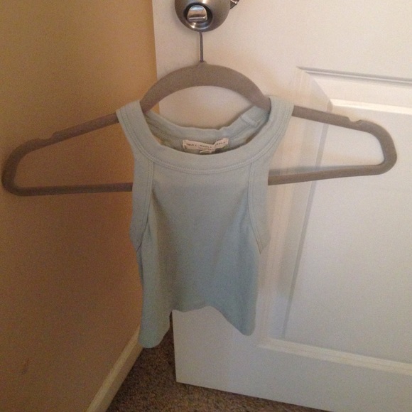 Teal urban outfitters crop