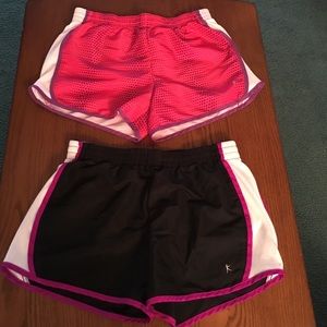 2 Danskin Running Shorts
