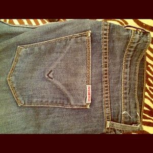 Hudson bootcut jeans 31