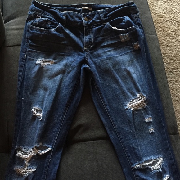 Holy skinny jeans
