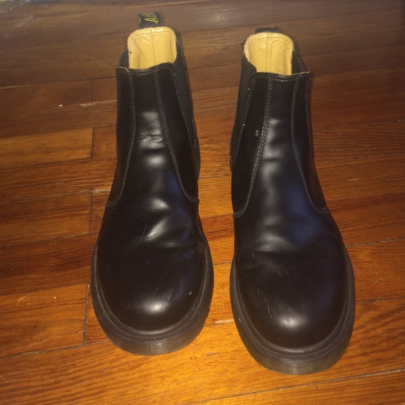 Black Dr. Marten Chelsea Boots