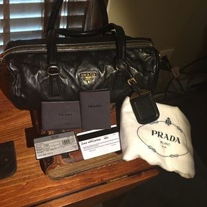 Prada barrel bag ❤️❤️ ONE DAY SALE ❤️❤️