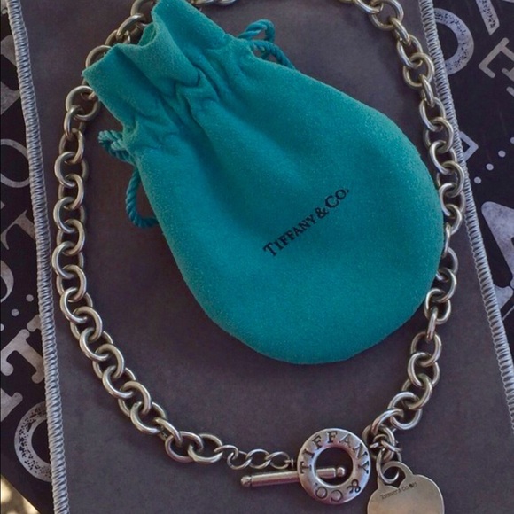 Tiffany & Co. Heart Toggle Necklace