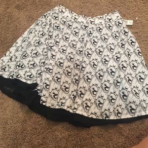 DISNEY storm trooper skater skirt