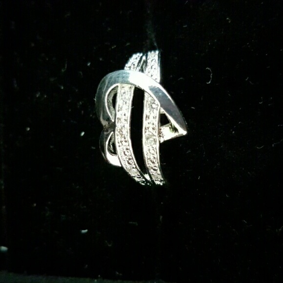 Sterling silver heart ring