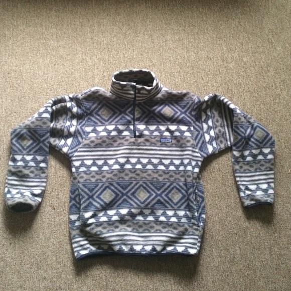 *SOLD* Patagonia Aztec Print Pullover Fleece