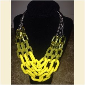 Modern Yellow necklace