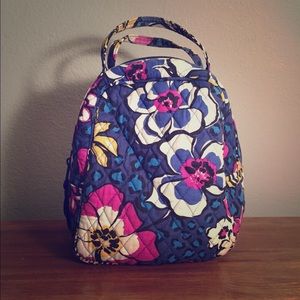 Vera Bradley lunchbox in African Violet