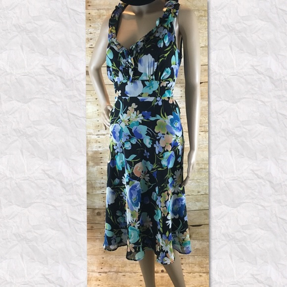 Scarlett sheer  floral dress