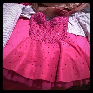 Pink dress