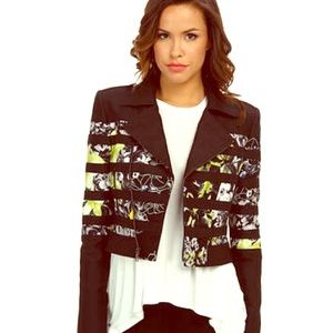 BCBG Max Azria Tess Striped Jacket