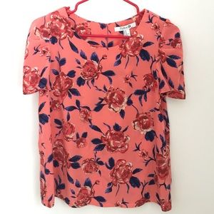 Floral Forever 21 Blouse