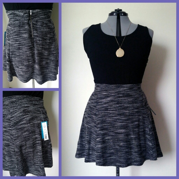 Textured Skater Skirt NWT - Picture 1 of 3