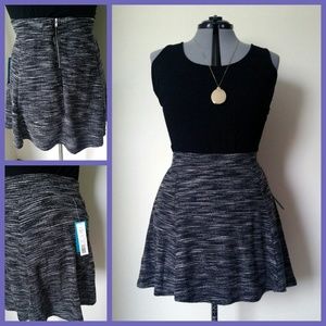 Textured Skater Skirt NWT