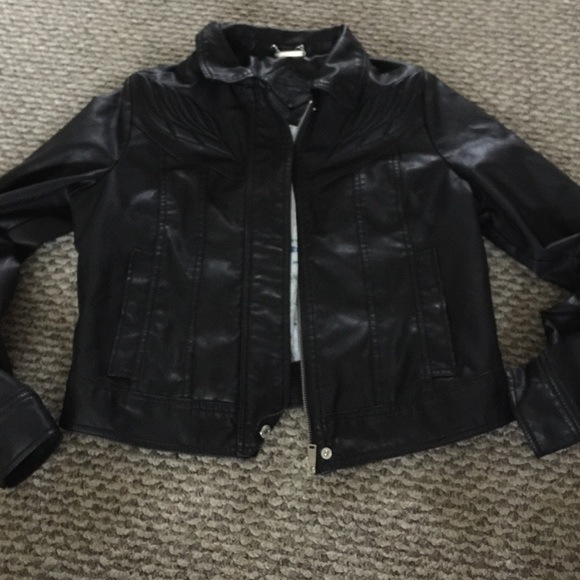 Leather jacket
