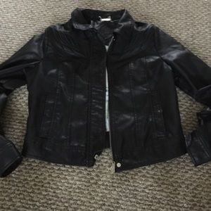 Leather jacket