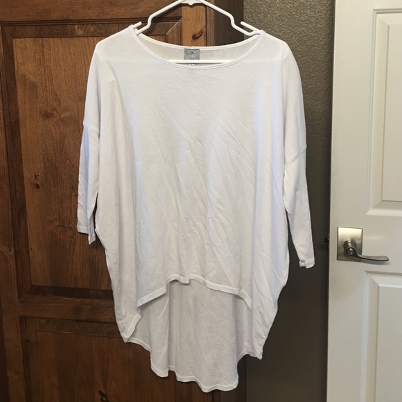 Bobi Tops - Bobi hi-low 3/4 sleeve tee