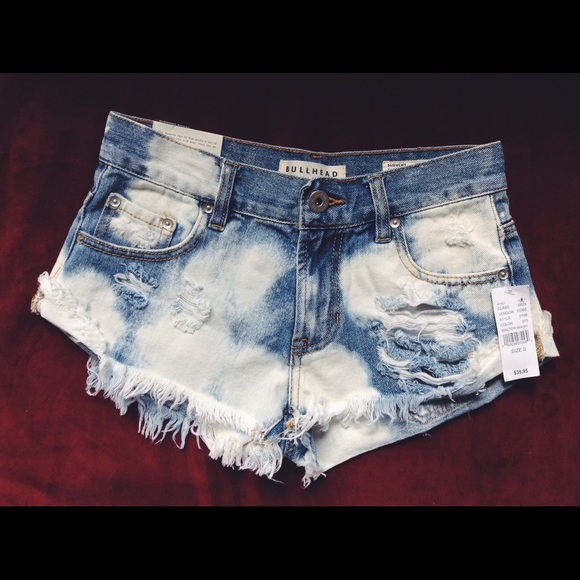 Acid Wash Bullhead Shorts