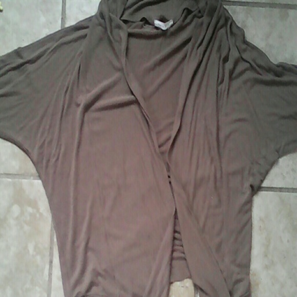 Open cardigan