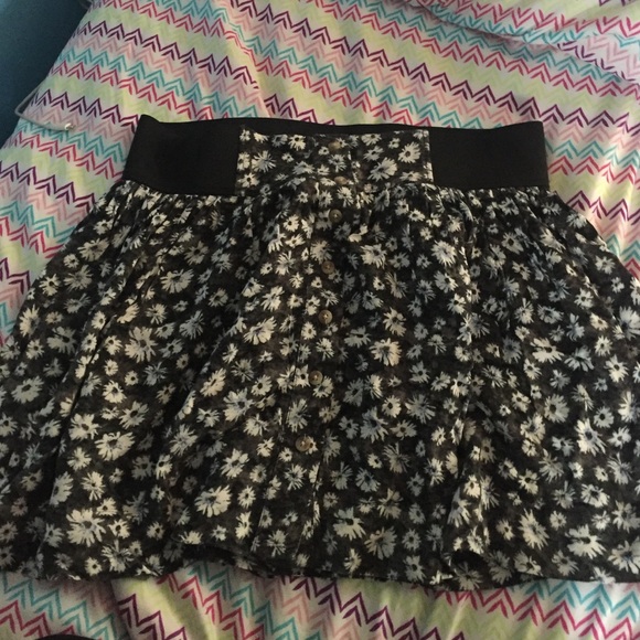 cute floral skater skirt