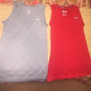 Nike workout tanks
