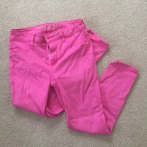 American eagle hi-rise jegging crop