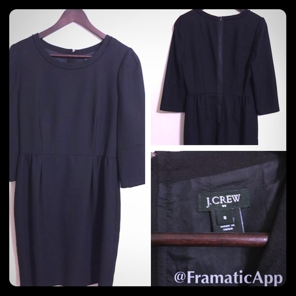 Black J Crew Dress