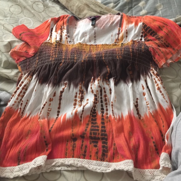 Shirt sleeve top
