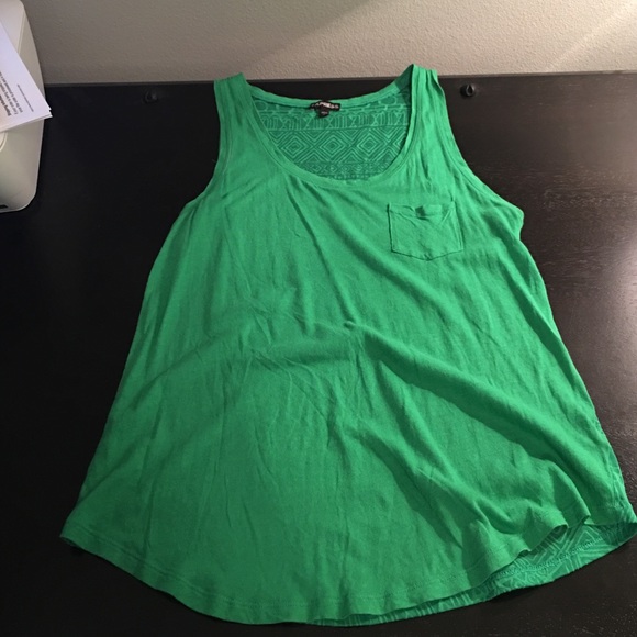 REDUCED! Green express tank top.