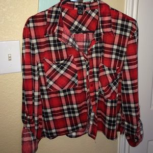 High rise flannel NEVER WORN