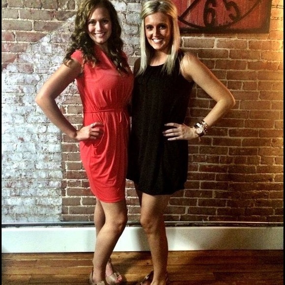 Black dress.