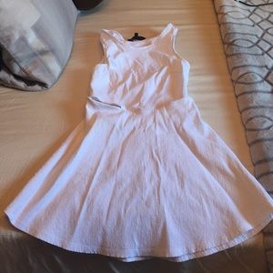 White short flowy dress