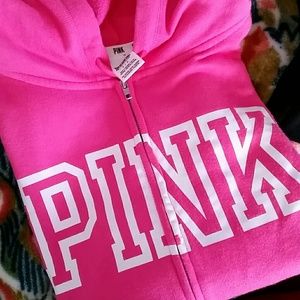 Victoria's secret pink slouchy hoodie