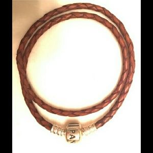 Pandora Leather Wrap Bracelet