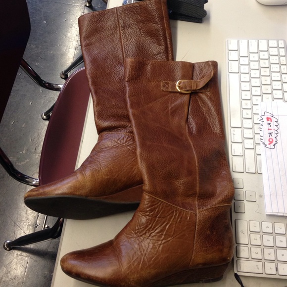 Steve Madden boots real leather