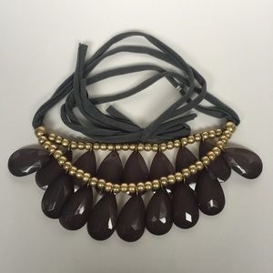 Grey Large Costume Jewlery