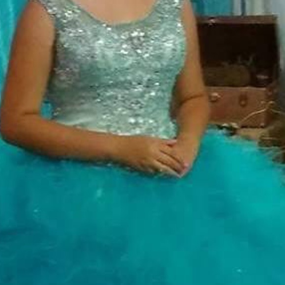This is a 15th birthday gown