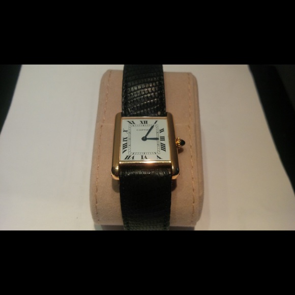 Cartier Classic Paris Tank 18K Yellow Gold main image 4