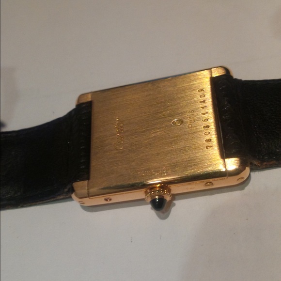 Cartier Classic Paris Tank 18K Yellow Gold