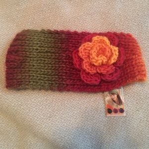 Buy now! 💕 Knitted Flower Headband