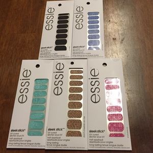 NEW Essie nail stickers!