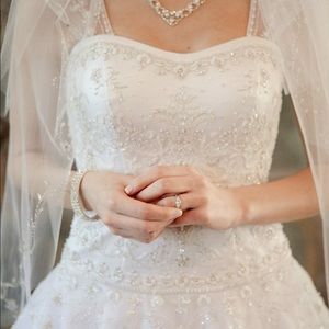 Oleg Cassini Wedding Dress
