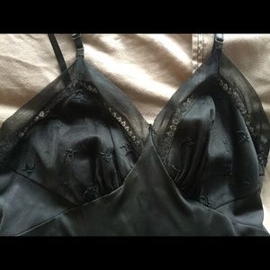 Vintage-Style Silk Slip